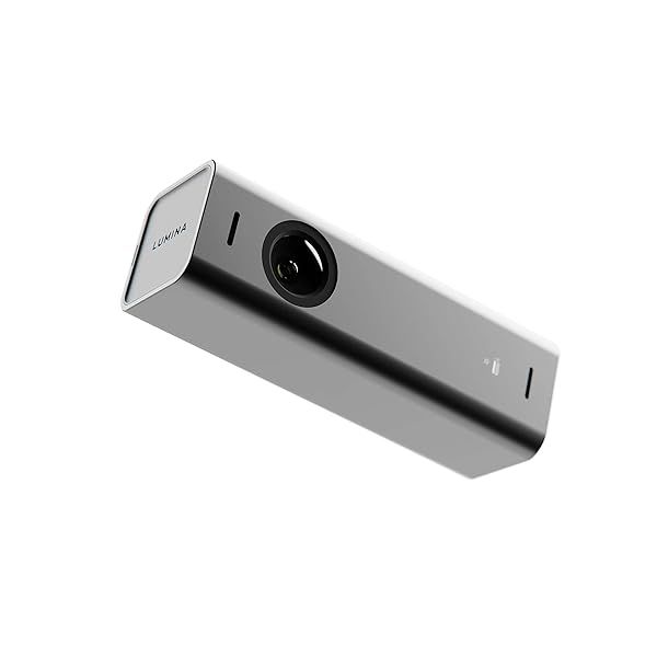 Enhance Video Calls with Lumina 4K Webcam: AI-Powered, Studio-Quality, Mac & PC Compatible (Atomic Grey)