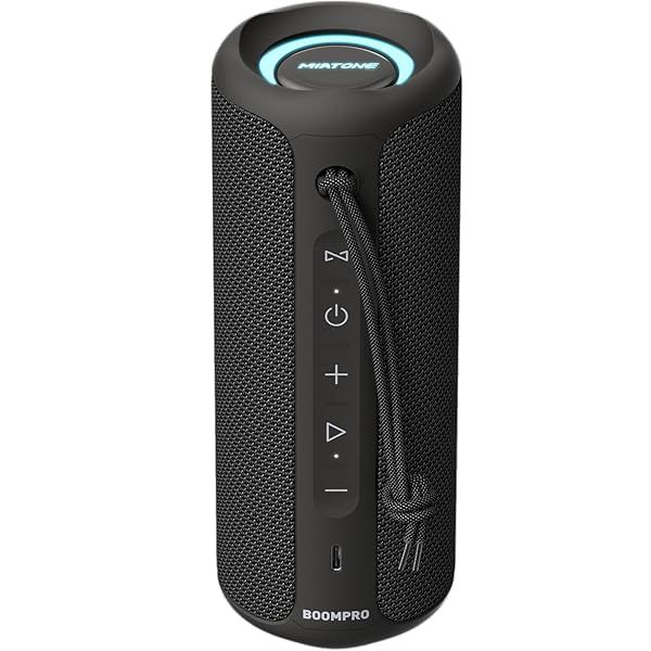 MIATONE Bluetooth Speakers 36W Portable Speaker with Stereo Sound Bass, Bluetooth 5.3 Wireless USB Type C Outdoor, 5000mAh 24H Playtime IPX7