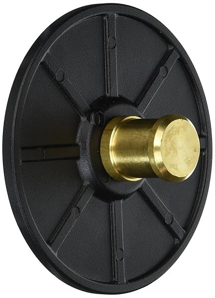 Manfrotto 358 Survey Top Plate Black Camera Top Plate Tripod Mount for Camera Camcorder DSLR Mirrorless