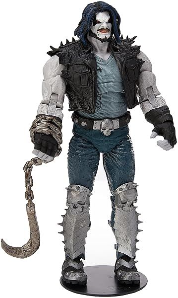 McFarlane Toys DC Multiverse Lobo DC Rebirth 7 Inch Action Figure with Accessories for Collectors and Fans