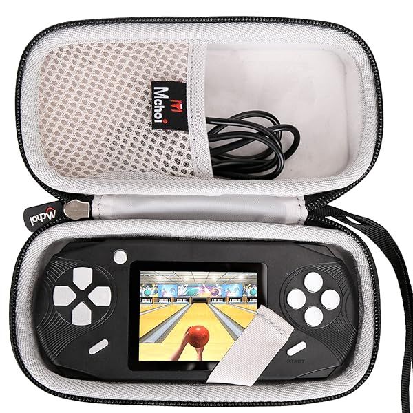 Mchoi Hard Portable Case for Beijue TaddToy 16 Bit Handheld Games Durable Protection Case Only