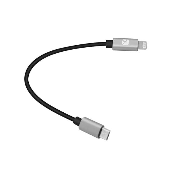 Meenova Ultra Tough 15cm OTG Cable for iPhone 13 Pro Max, Chord Mojo2, iRig HD2 & More - Durable 8 Pin to MicroUSB