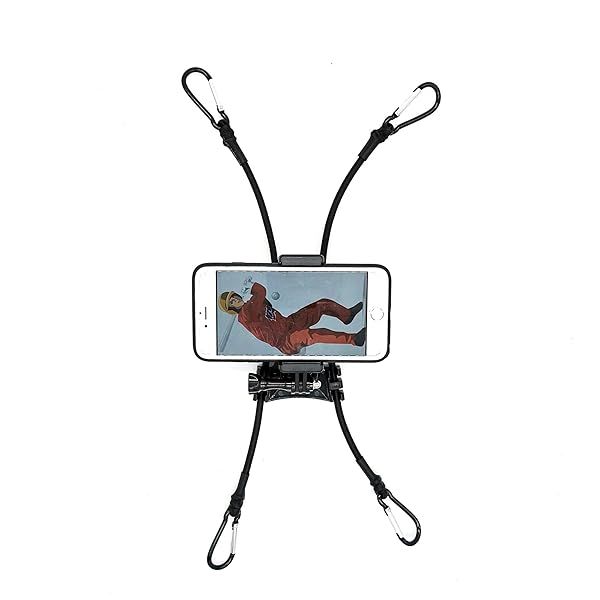 Meinuoke Cell Phone Fence Mount: Perfect Camera Backstop for GoPro, Smartphones & Sports Events