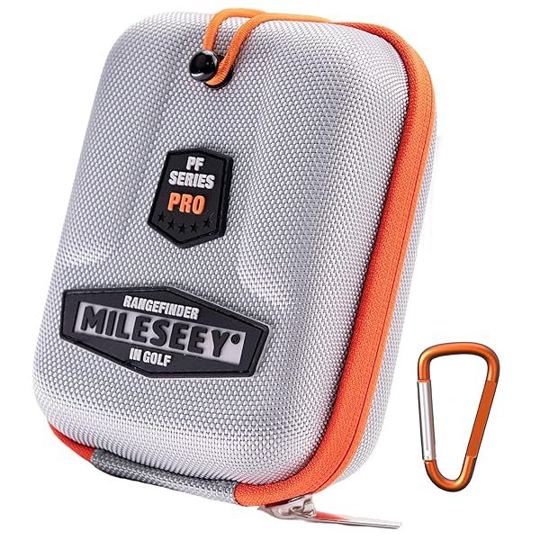 MiLESEEY Golf Rangefinder Hard Shell Case - Compatible with Bushnell, Callaway and Tectectec - Universal Range Finder Carry Case Box - EVA Bag with