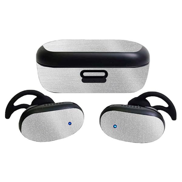 MightySkins Glossy Glitter Skin Compatible with Bose QuietComfort Earbuds (2020)