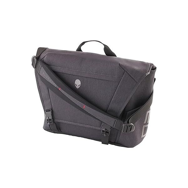 Alienware Area-51m Messenger Bag for Mobile Gamers Compatible with Alienware m15 m17 and Area-51m Laptops