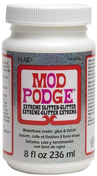 Mod Podge CS15066 Extreme Glitter 8 Oz - Perfect Crafting Solution for Sparkling Projects
