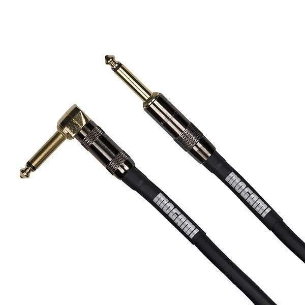 Buy Mogami Platinum Guitar 12R Cable - 12ft Straight to R/A Ends for Superior Sound Quality