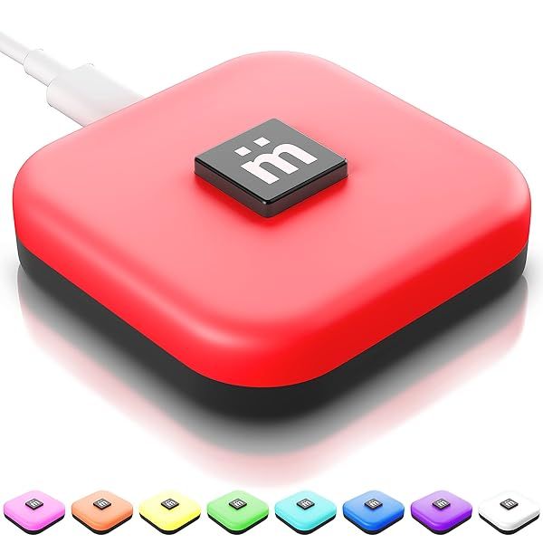 Buy Mutesync USB Mute Button for Zoom, Teams & Meet - Mac & PC Compatible, Lighted & Easy to Use!