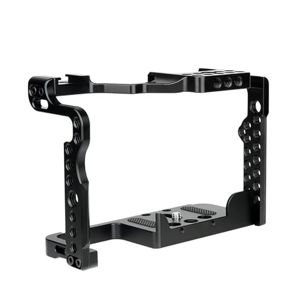 Buy NICEYRIG Cage for Panasonic Lumix G9/GH5II/GH5/GH5S - Features NATO Rail & Cold Shoe