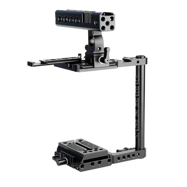 Buy NICEYRIG Quick Release Half Cage Kit for Panasonic, Canon & Nikon - Perfect for G85, EOS R, D850 & More!
