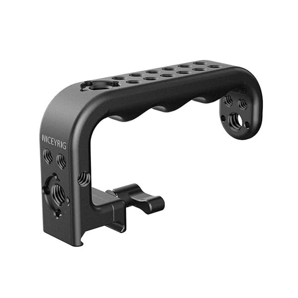 Buy NICEYRIG Quick Release NATO Handle Grip for DSLR & Cinema Cameras - Ergonomic Top Handgrip for Red DSMC2 & Kinefinity