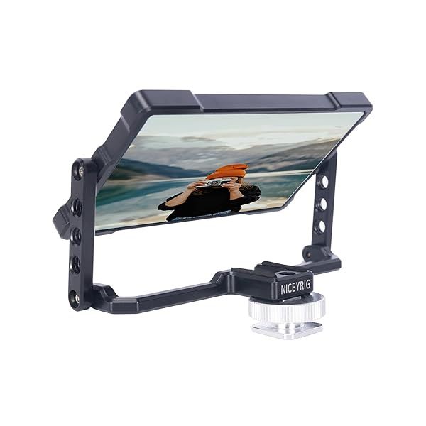 Capture Perfect Selfies with NICEYRIG Vlog Mirror for iPhone 14/13/12/11 Pro Max - Ideal for YouTube, TikTok & Instagram!