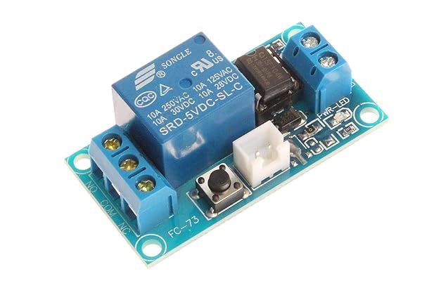 NOYITO 1-Channel Self-Locking Relay Module: 10A Bistable Control for SCM & Appliances (24V)