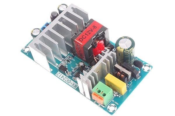 NOYITO AC to DC Isolated Power Supply Module - 12V 8A, 11A Peak, 96W, Overload & Short-Circuit Protection
