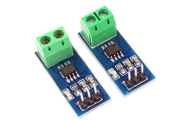 NOYITO ACS712 Current Sensor Module - 5A, 20A, 30A Amperage Range (Pack of 2) for Accurate Current Detection