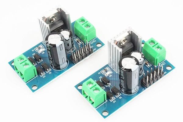 NOYITO Three-Terminal Regulator Power Supply Module Pack of 2 1.5A 5V 9V 12V 15V Rectifier Filter Power Converter DC 09V