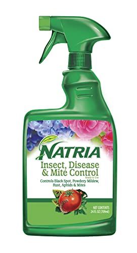 Effective Natria Insect, Disease & Mite Control - Ready-to-Use 24 oz Solution for Healthy Plants