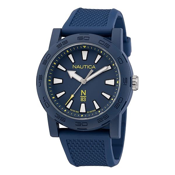 Nautica Analog Blue Dial Men's Watch NAPATF202 Stylish Timepiece for Every Occasion