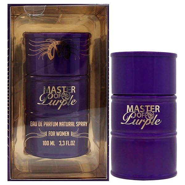 Master of Purple by New Brand: Women's 3.3 oz EDP Spray - Elegant Fragrance for Every Occasion