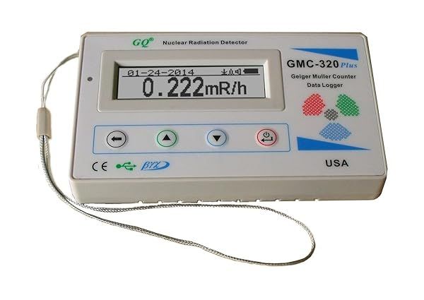 Buy GQ GMC-320 Plus Geiger Counter: Accurate Nuclear Radiation Detector for Beta, Gamma & X-Ray Testing