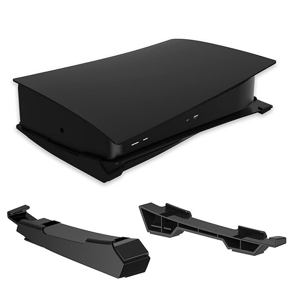 Buy NexiGo PS5 Horizontal Stand - Compatible with PS5 Disc & Digital Editions, Sleek Black Base for Ultimate Gaming Setup