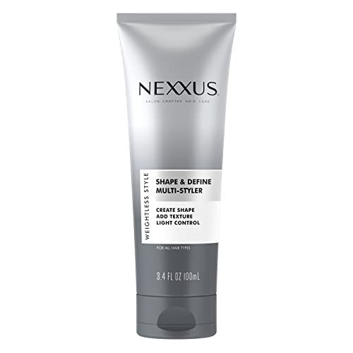 Nexxus Shape and Define Multi-Styler: Weightless Hair Cream for Light Hold & Texture - 3.4 oz