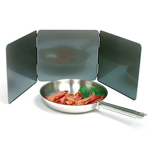 Norpro 2063 Nonstick 3-Sided Splatter Guard - 10in x 9in Kitchen Essential