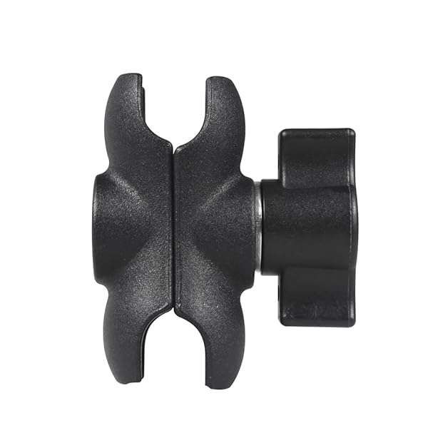 NovelGoal Aluminum Double Socket Arm for 25mm Ball Head - RAM Compatible Camera Mount Clamp