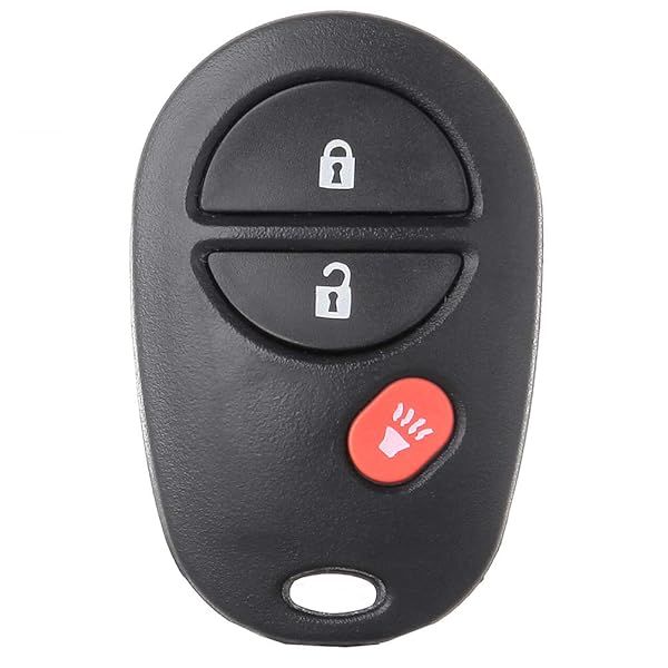 OCPTY 1470A-1T Flip Key Entry Remote Control Key Fob for Toyota Highlander Sequoia Tacoma Sienna 3 Buttons 315Mhz Replacement