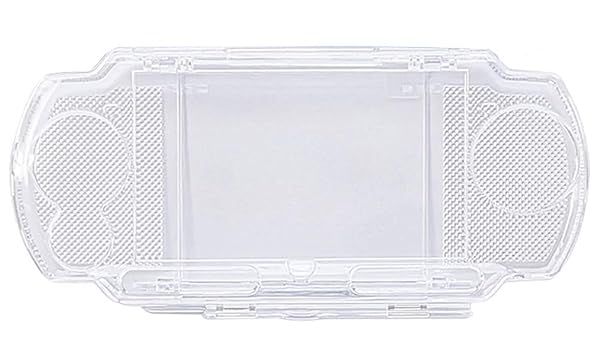 OSTENT Clear Crystal Hard Case for Sony PSP 2000/3000 - Durable Travel Protector Shell