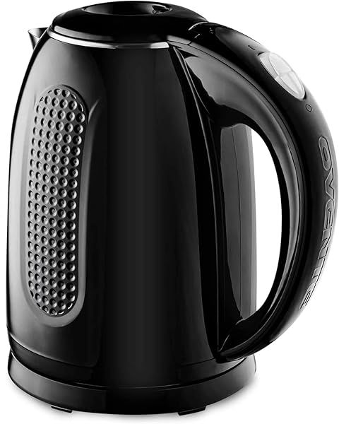 OVENTE 1.7L Portable Electric Kettle - Fast Boiling Stainless Steel Water Heater with Auto Shut Off for Coffee & Tea