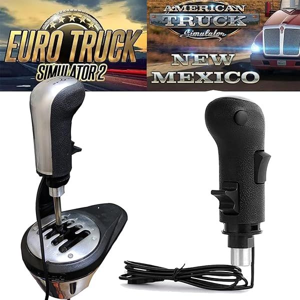 Obokidly USB Gearshift Knob for G29, G920, G27 - Perfect for ETS2 & ATS Sim Racing