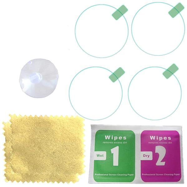 Octelect 46mm Tempered Glass Screen Protector for Smart Watch Bezel - Ultimate Protection