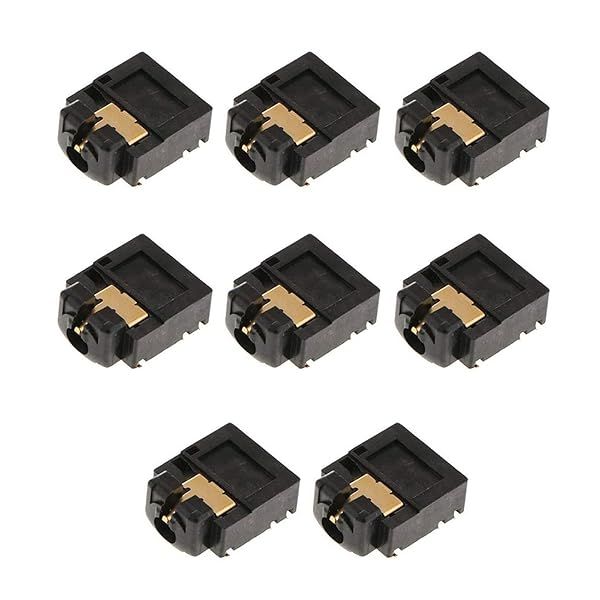 Onyehn 3.5mm Headset Connector for Xbox ONE S - Replacement Jack Plug Port (8 Pack)
