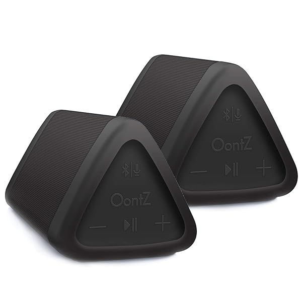 OontZ Angle 3 Bluetooth Speaker Dual Edition: 100ft Range, 24hrs Playtime, Crystal Clear Sound - Portable & Pairable!