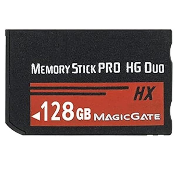 128GB High-Speed Memory Stick Pro-HG Duo for PSP 1000/2000/3000 & Camera - Fast Storage Solution