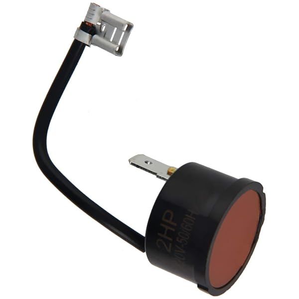 Othmro 2pcs Portable Compressor Thermal Overload Protector for 2HP 1500W Mini Refrigerator Wine Center Beverage Cooler Replacement Part