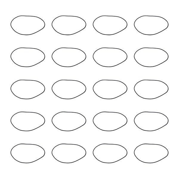 Othmro 50pcs Nitrile Rubber O-Rings 1.5mm Wire Dia 75mm OD for Oil Air Sealing Professional Plumbing Car Repair Black