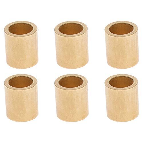Othmro 6Pcs Self-Lubricating Sleeve Bearings 0.20 Bore 0.35OD 0.39 Length for Machinery Printing Presses Textile Machines