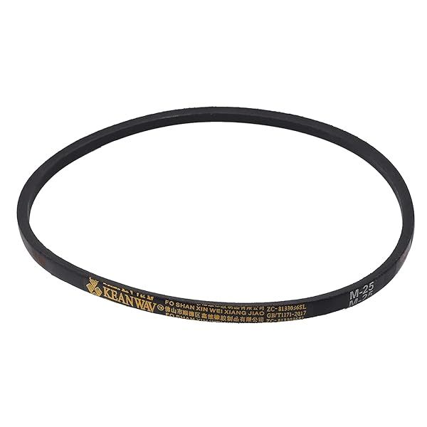Othmro M-25 Drive V Belt 2.08 Feet Inner Girth Industrial Power Rubber Transmission Belt for Lawn Mower Replacement Drive Belt