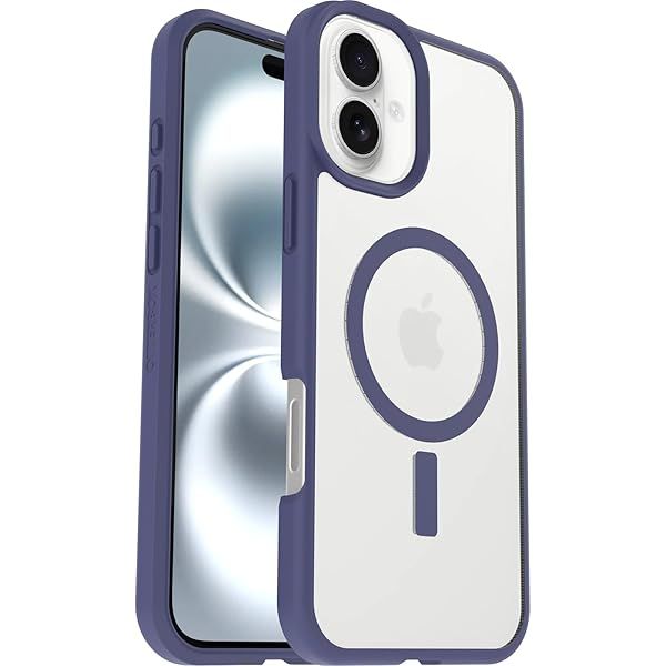 OtterBox iPhone 16 Plus React Series Case Denver Dusk Purple Ideal for Business Customers Ships in Polybag