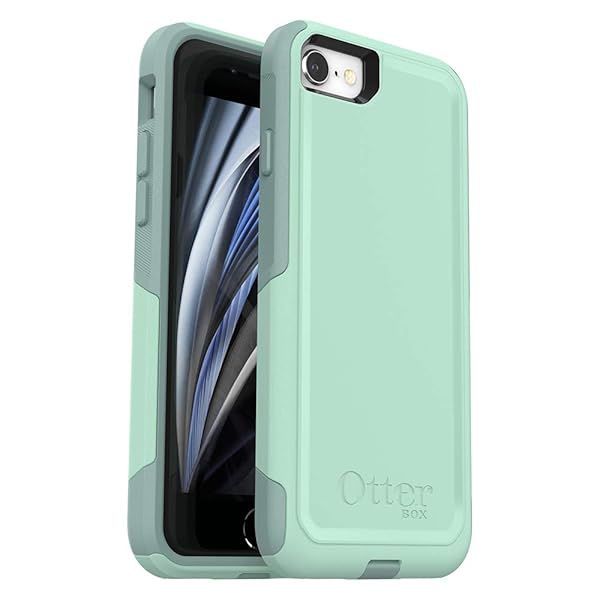 OtterBox Commuter Series Case for iPhone SE 3rd/2nd Gen, 8 & 7 - Slim, Tough, Pocket-Friendly Protection in Ocean Way Color