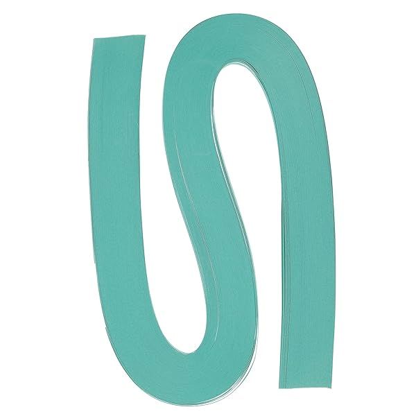 PATIKIL Quilling Strips Paper 120pcs 1 8"(3mm) 54cm Origami Paper Quilling Strip for Art DIY Hand Craft Christmas Blue Green