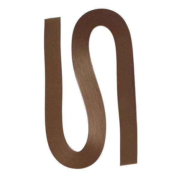 PATIKIL Quilling Strips Paper 120pcs 1 8"(3mm) 54cm Origami Paper Quilling Strip for Art DIY Hand Craft Christmas Coffee Color