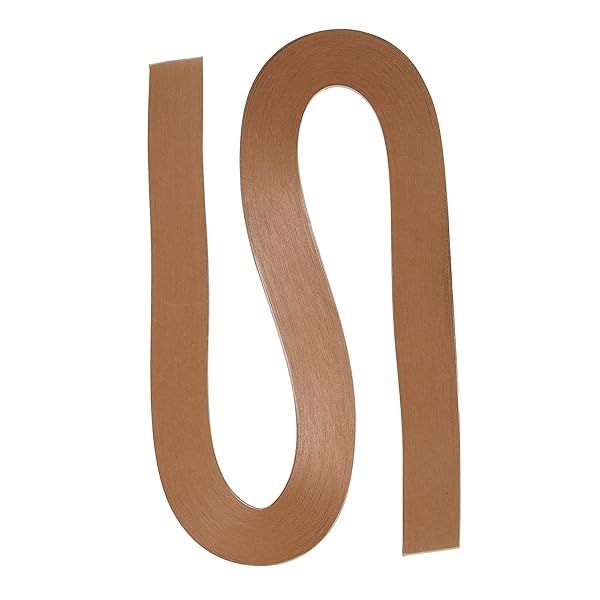 PATIKIL Quilling Strips Paper 120pcs 1 8"(3mm) 54cm Origami Paper Quilling Strip for Art DIY Hand Craft Christmas Khaki