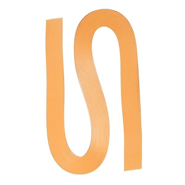 PATIKIL Quilling Strips Paper 120pcs 1 8"(3mm) 54cm Origami Paper Quilling Strip for Art DIY Hand Craft Christmas Light Orange