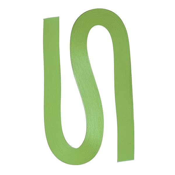 PATIKIL Quilling Strips Paper 120pcs 1 8"(3mm) 54cm Origami Paper Quilling Strip for Art DIY Hand Craft Christmas Light Green