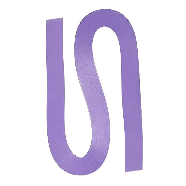 PATIKIL Quilling Strips Paper 120pcs 1 8"(3mm) 54cm Origami Paper Quilling Strip for Art DIY Hand Craft Christmas Light Purple