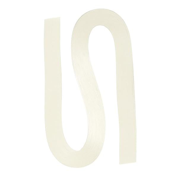 PATIKIL Quilling Strips Paper 120pcs 1 8"(3mm) 54cm Origami Paper Quilling Strip for Art DIY Hand Craft Christmas Light Beige